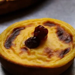 Flan individuel aux fruits