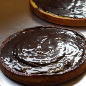 Flan individuel au chocolat